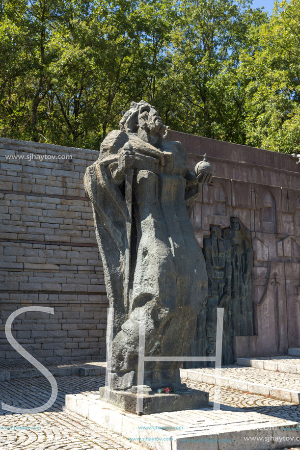 SAMUEL FORTRESS, BULGARIA- SEPTEMBER 6, 2017: Fortress of Bulgarian Tsar Samuel near village of Kliuch, Blagoevgrad region, Bulgaria